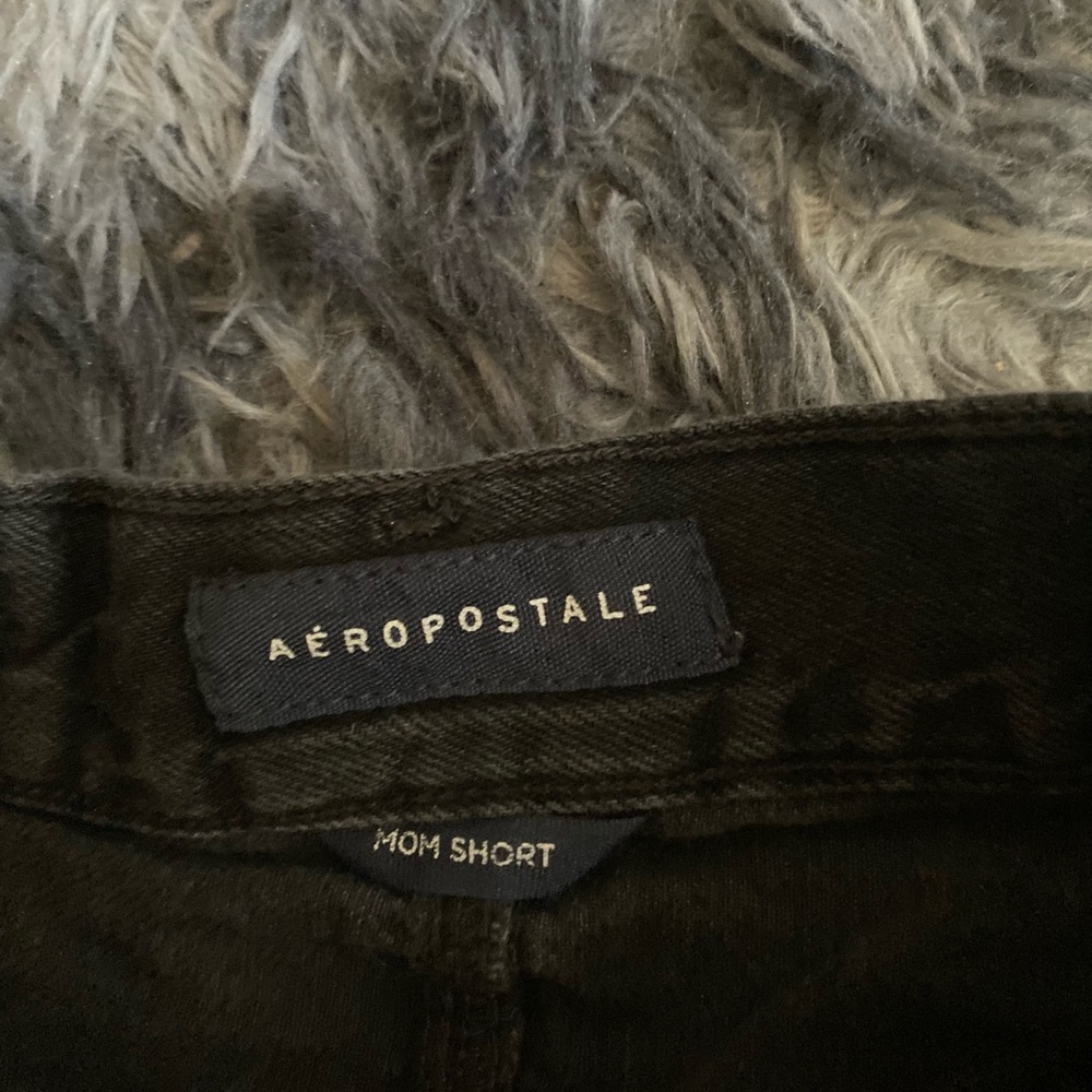 Black ripped jean shorts - Picture 2 of 3